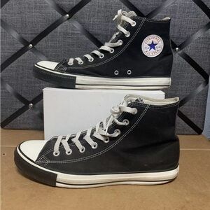 CONVERSE ALL STAR CHUCK TAYLOR BLACK HIGH TOP SNEAKERS UNISEX SHOES M 11 W 13